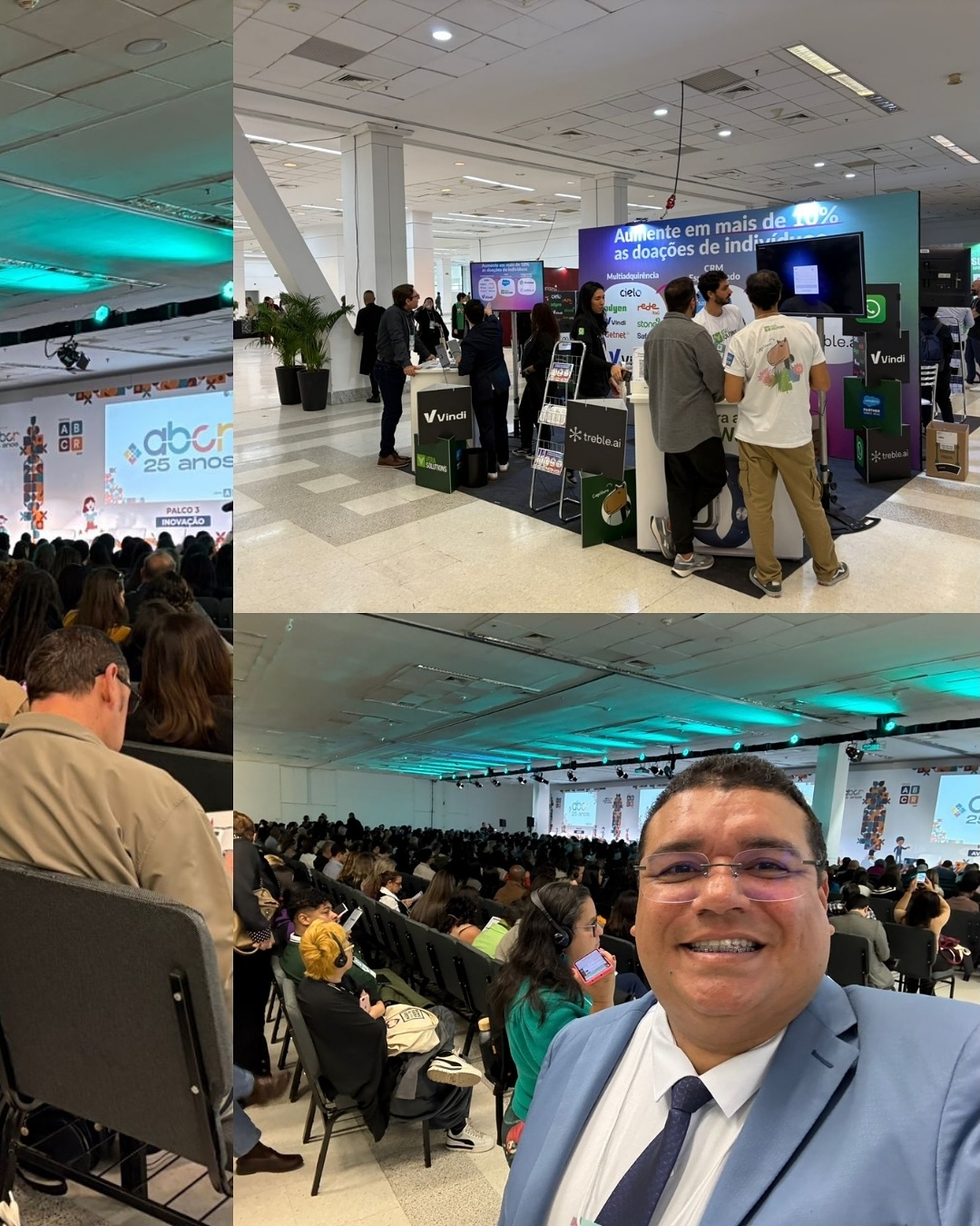 O Instituto Ambient marcando presença no Festival ABCR 2025, o maior encontro de mobilização de recursos da América Latina! 🤝✨