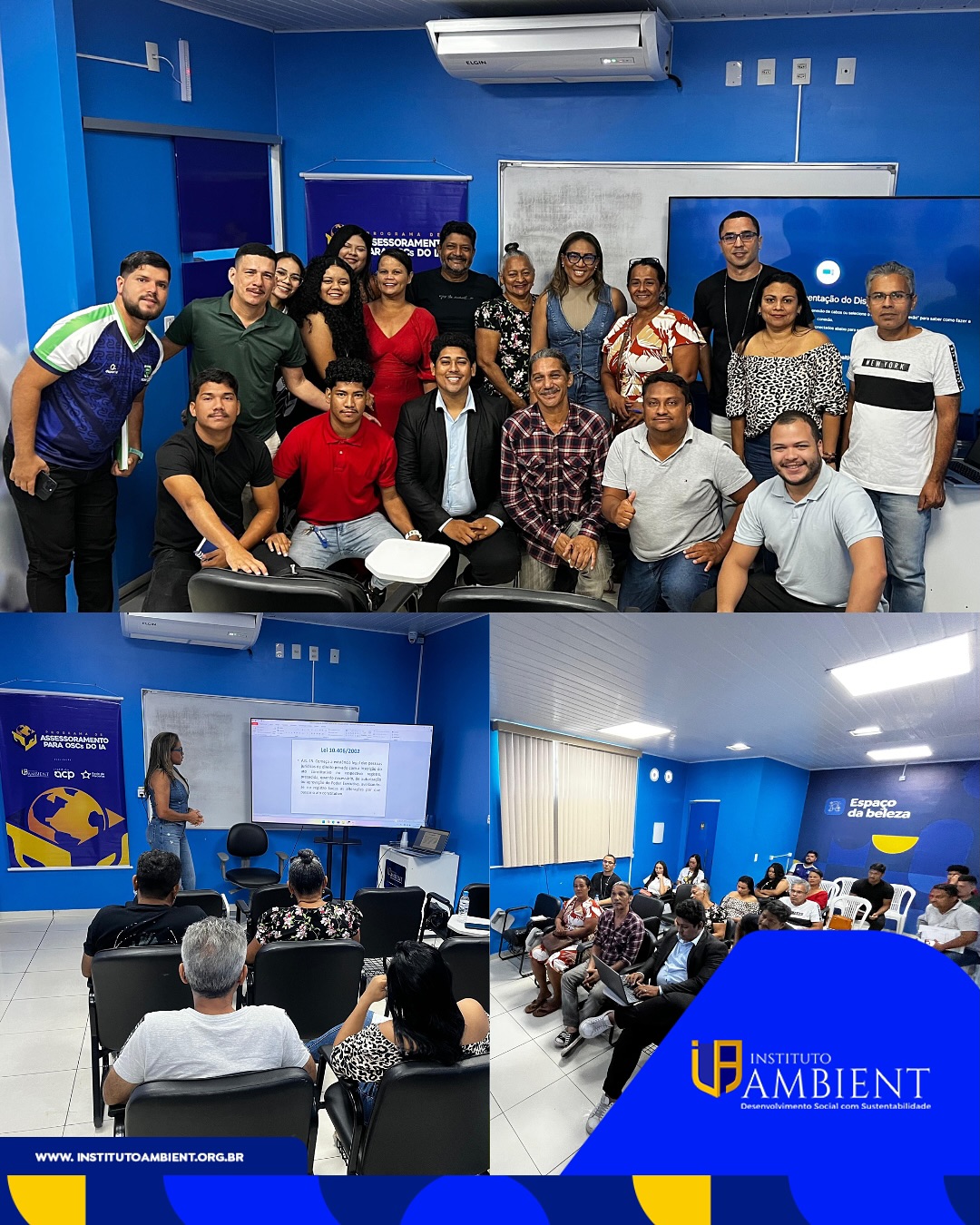 📸✨ Compartilhamos alguns registros da palestra “Constituição de Pessoas Jurídicas no Terceiro Setor”, ministrada pela Dra. Gisele Nogueira, Analista do 2º RTDPJ de Belém/PA (Cartório Valle Chermont).