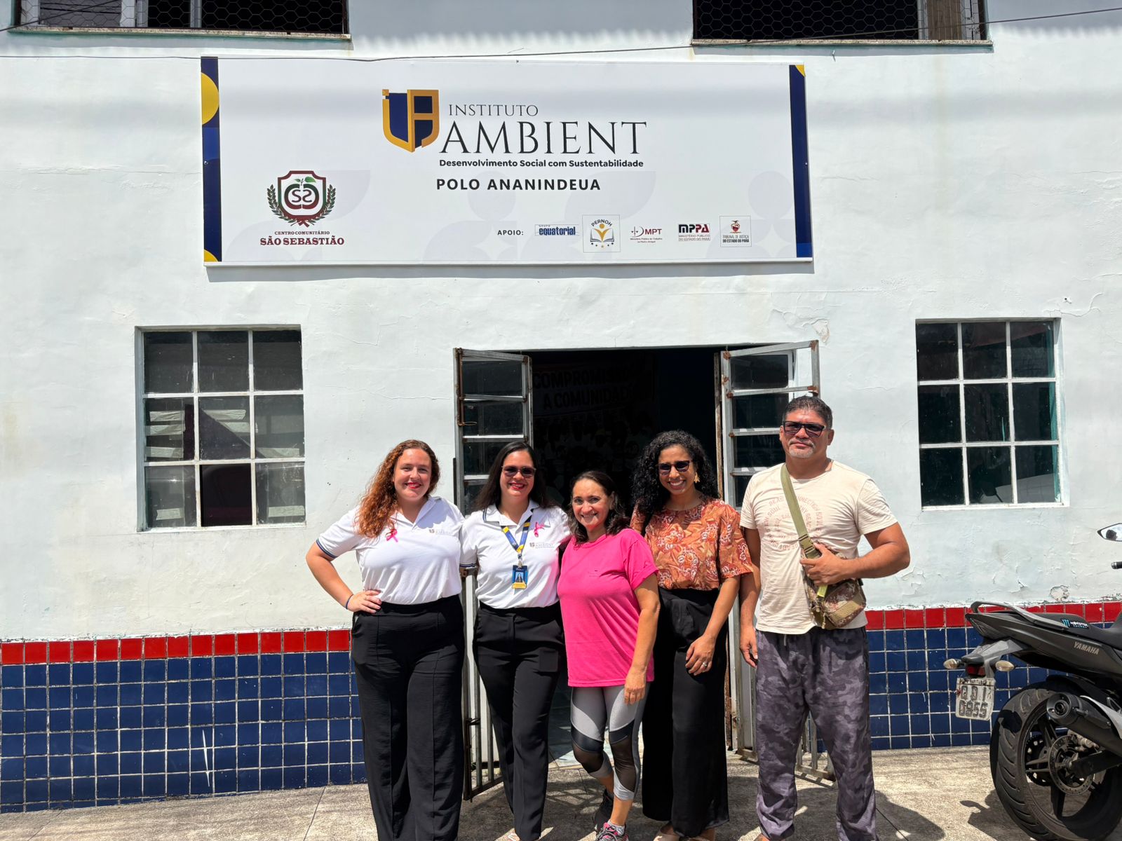 🏗 Últimos ajustes no novo Polo do Instituto Ambient em Ananindeua 🌱