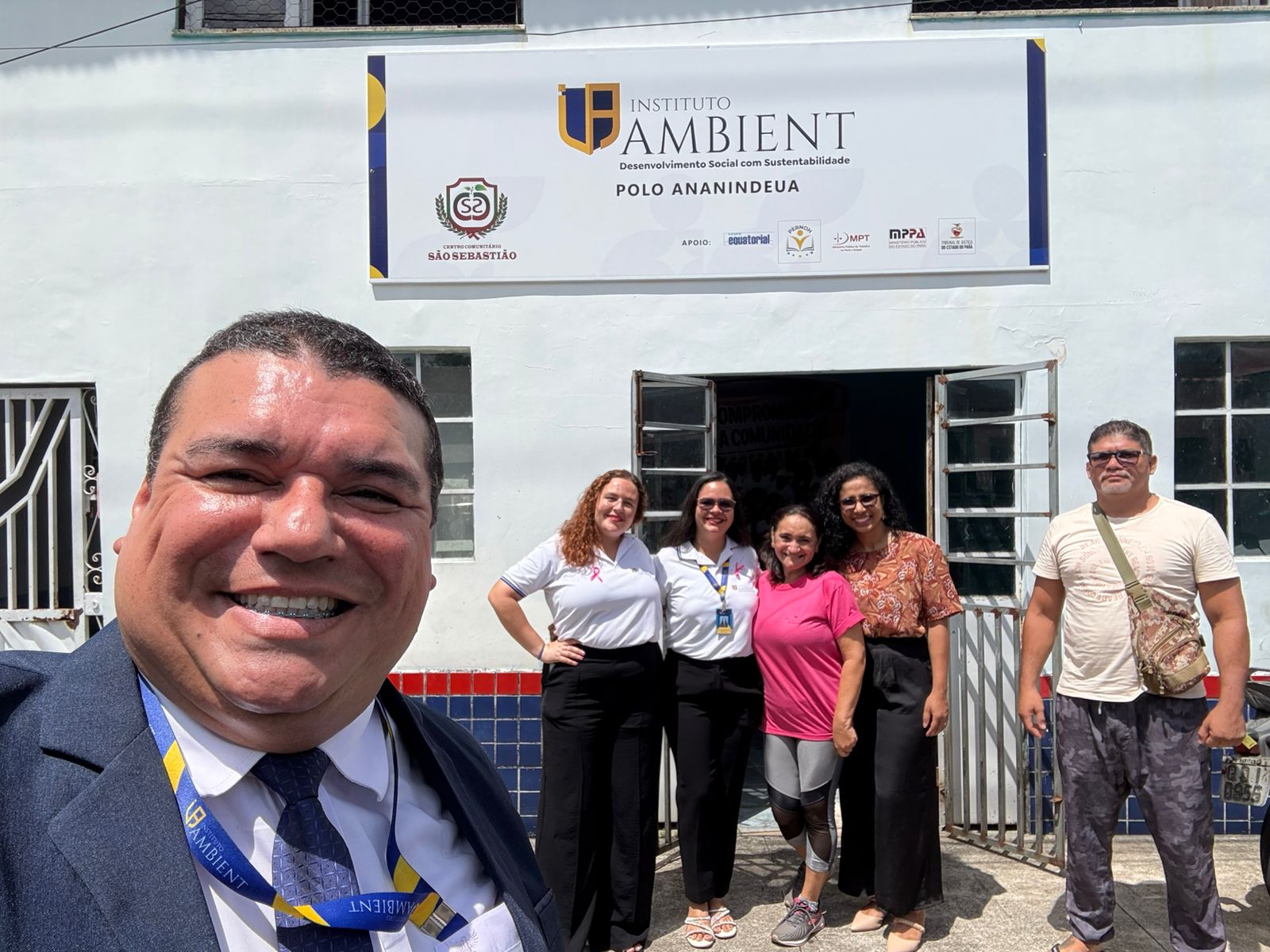 🏗 Últimos ajustes no novo Polo do Instituto Ambient em Ananindeua 🌱