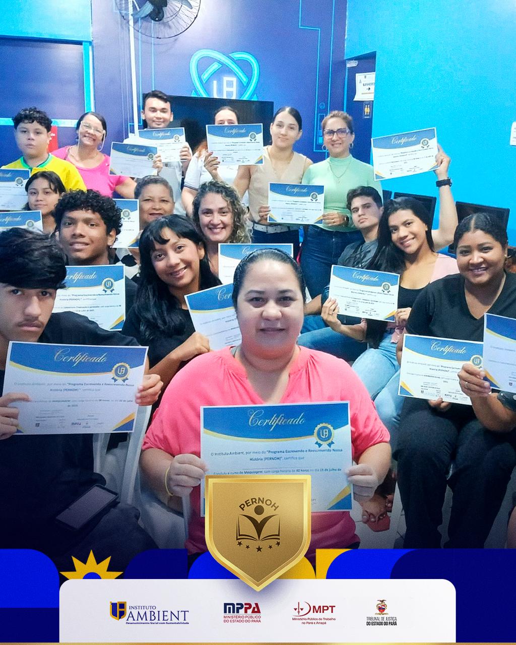 🎓✨ Hoje foi dia de celebração no Polo do Instituto Ambient – IA!